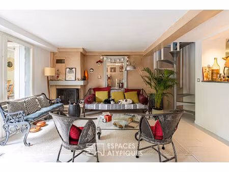 belle rénovation de maison avec jardin intime proche gare sncf/rer a de houilles