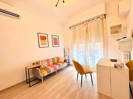 nice musicien/thiers - avenue thiers - t2bis/t3 meublé - bail étudiant - moderne - refait 