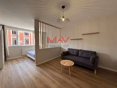 aire-sur-la-lys - studio de 37 60m² entierement refait a neuf