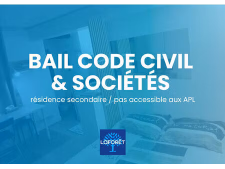 studio meublé - paris 11 - bail code civil