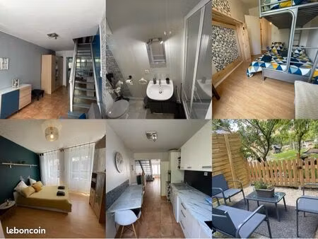 maison 115 m2 4 chambres + 180m2 à rénover + jardin