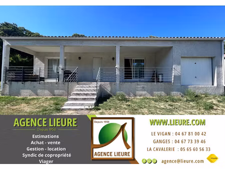 en cévennes  villa plain pied et terrain  à vendre