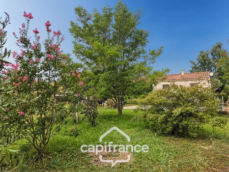 maison à vendre 4 pièces roquemaure (30)-107m²-terrain 1540m² avec piscine et grand garage