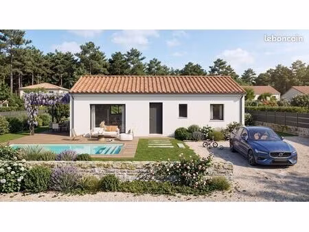 maison de plein pied avec 458 m² de terrain à veauche (42)