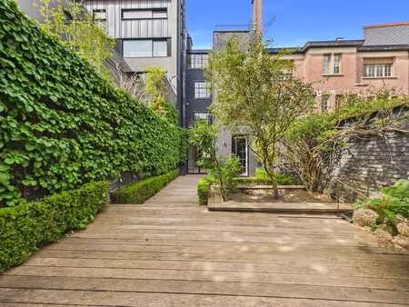 ixelles - molière | maison avec jardin et terrasses