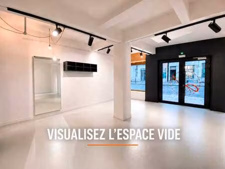 à tournai : surface commerciale de ±136 m². excellente visi