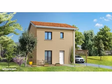 projet de construction d'une maison 86 m² avec terrain à unieux (42)