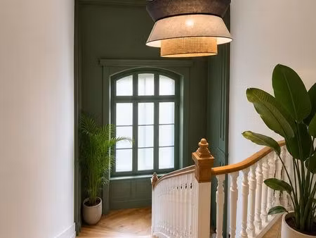 appartement bourgeois d'exception - 194 m² - centre ville de saint-etienne - rue paisible 