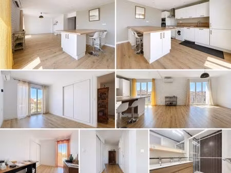 appartement 85m2  entièrement rénové cabestany