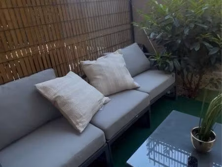 ss location f2 avec jardin terrasse