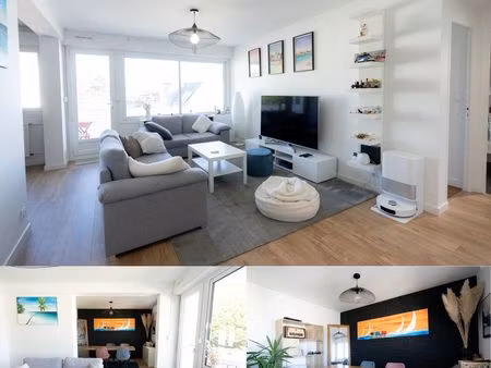 appartement lumineux de 75 m² avec 2 chambres
