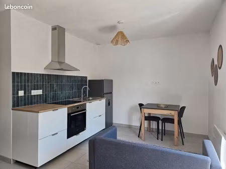 studio meublé de 22 m² entièrement rénové – pont-de-chéruy