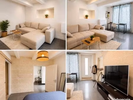 à louer – superbe t2 meublé et climatisé - 40 m² entièrement rénové –
