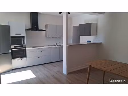 appartement 3 pieces avec cour