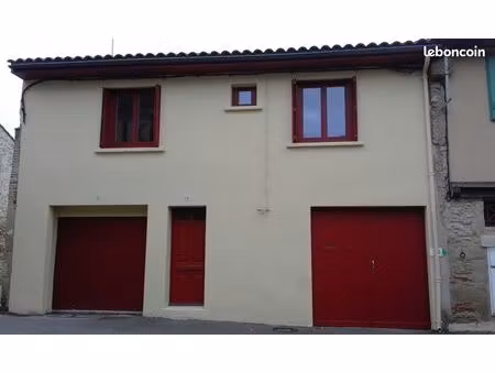 maison avec cour et garage