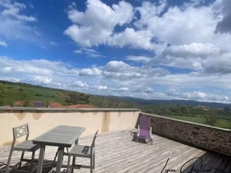 loft genilac 137m² avec terrasse