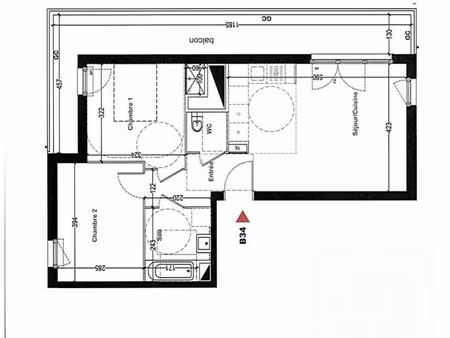 appartement t3 cergy
