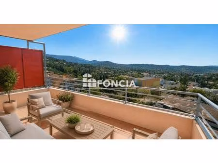 ☀️ grasse sud – vue panoramique  grande terrasse plein sud  residence avec piscine