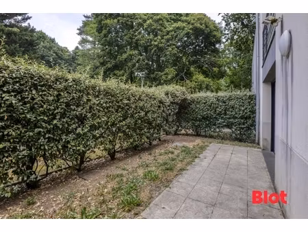 appartement 2 pièces avec jardin privatif à vendre  stationnement  nantes perverie