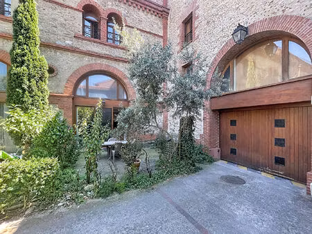 argeles sur mer  maison en cayroux avec cour  terrasse de toit et garage