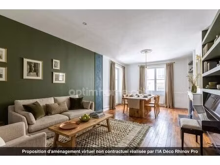 appartement familial rénové de 107 m² - coeur presqu'île lyon 1er