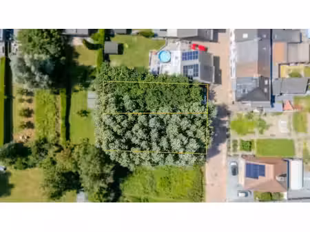 bouwgrond voor halfopen bebouwing te koop in welle