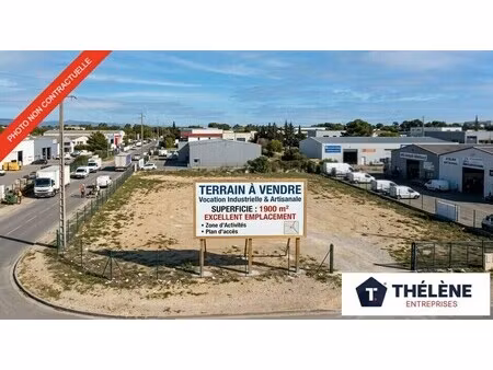 vente terrain montpellier 34080 1939m²