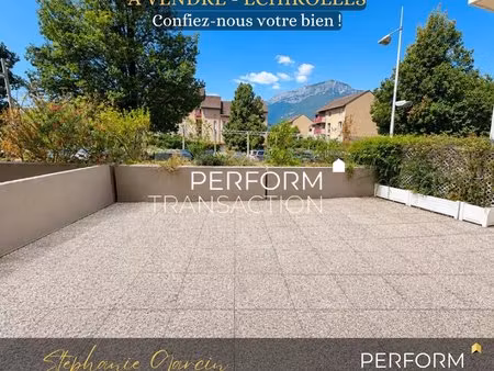exclusivite echirolles 2 pieces avec garage   cave et terrasse de 40 m²