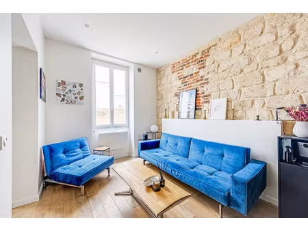appartement loft paris 2 pièce(s) 32 m2