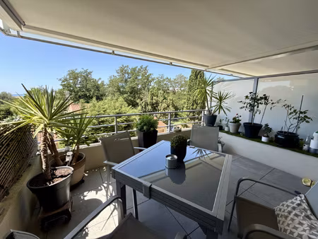 superbe t3 moderne de 2019 avec terrasse et aperçu mer sai