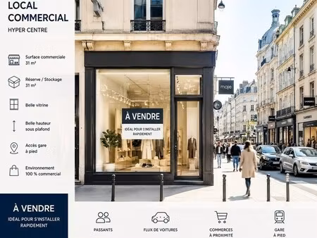 vente commerce villefranche sur saone 69400 57m²