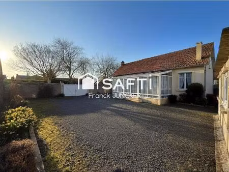 maison de plain‑pied à 400 m de la plage