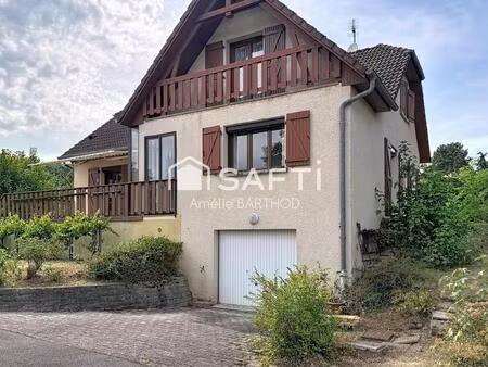 maison familiale - terrain 1 563 m² - besançon montboucons
