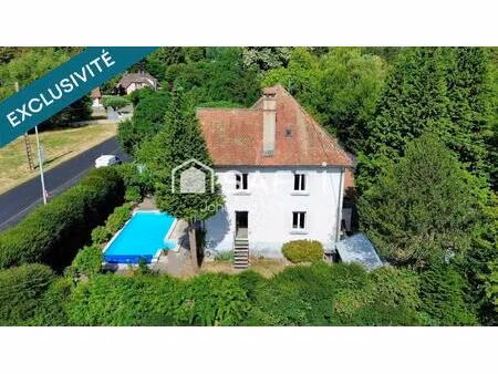 maison de maître de caractère – 153 m² – terrain clôt de 12 ares avec piscine