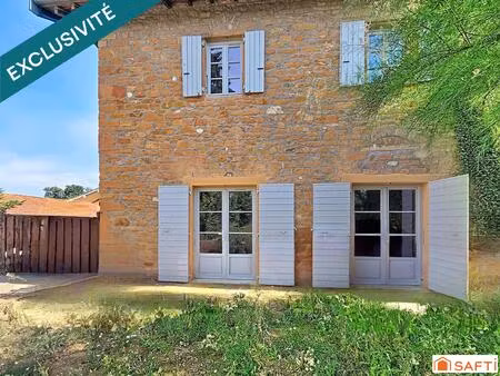 alix – grange en pierre à réhabiliter – 190 m² avec jardin