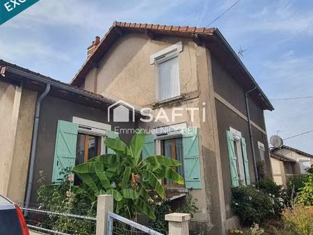 maison de 98 m²  3 ch  espace de vie spacieux avec garage pour camping car
