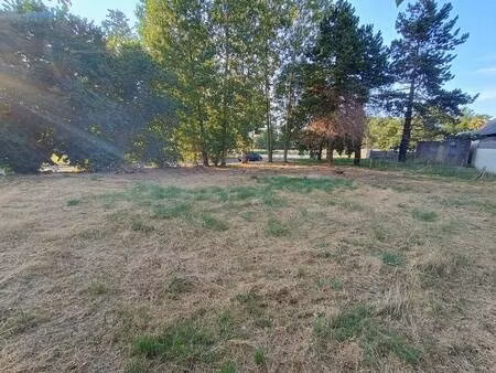 terrain constructible à vendre