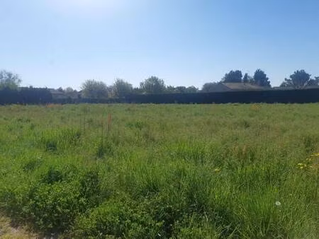 terrain constructible à vendre