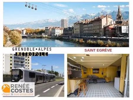 viager occupé - h71 ans - st egreve (38120)