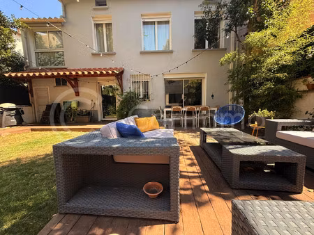 maison de ville années 50 - 202m² hab + garage + jardin piscinable