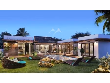 villas de luxe de 4 chambres avec piscine à pereybere - mzimc1275