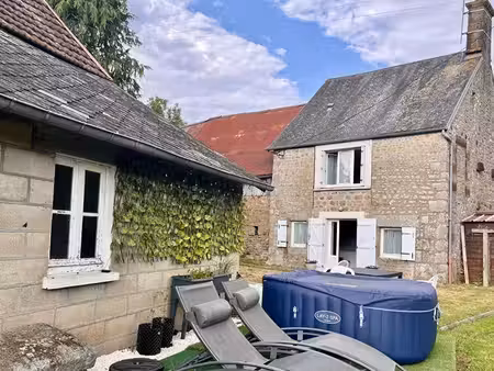 maison 65 m² avec 2 chambres + maisonnette à rénover