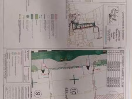 vente terrain à beaulieu-sur-oudon (53320) : à vendre / 676m² beaulieu-sur-oudon