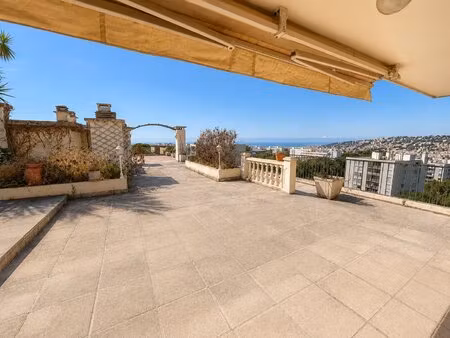 nice cimiez – penthouse d’exception avec terrasse de 380 m² et vue mer panoramique