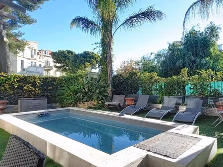 vente villa 5p vue mer & piscine - cannes centre