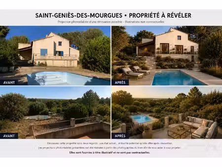 achat maison 7 pièces 178m² st genies des mourgues 34160