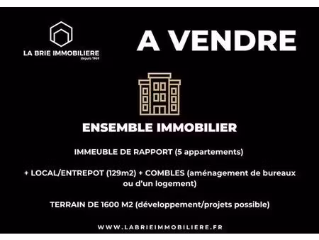 prestigieux immeuble de rapport en vente à villecresnes  île-de-france