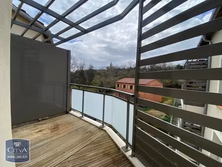 appartement à louer 2 pièces 44.42 m² - castanet-tolosan (31) - 619€