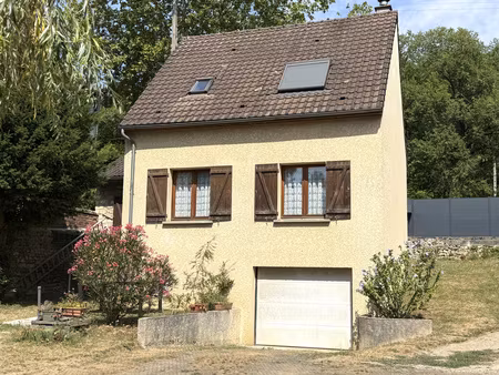 hardricourt - maison 91 m² - 3 chambres - terrain 537 m² - sous/sol partiel -