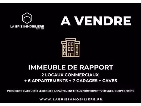 prestigieux immeuble de rapport en vente à melun  france